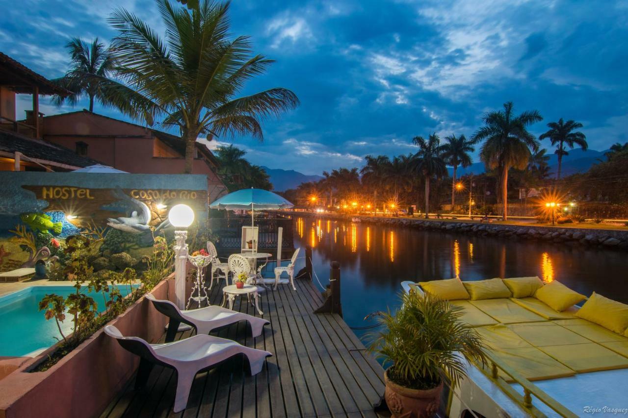 MELHOR OPÇÃO - Pousada Casa do Rio Hostel - 3 min do Centro Hístorico - Passeio de Barco com saída do deck da Pousada - Perto da Praia e Beira Rio Parati Extérieur photo