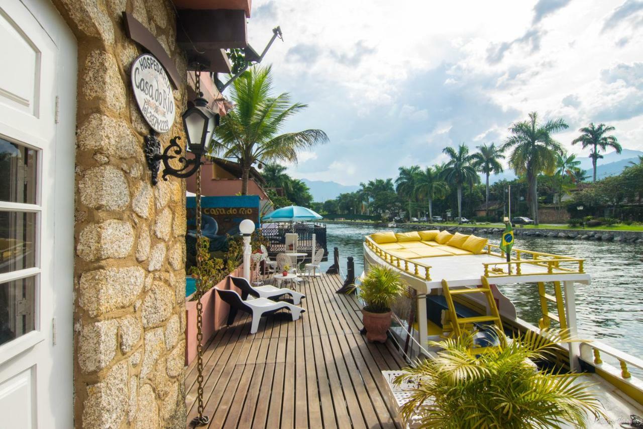 MELHOR OPÇÃO - Pousada Casa do Rio Hostel - 3 min do Centro Hístorico - Passeio de Barco com saída do deck da Pousada - Perto da Praia e Beira Rio Parati Extérieur photo